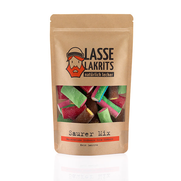 Saurer-Mix Wassermelone Erdbeere Cola Einhorn 500g