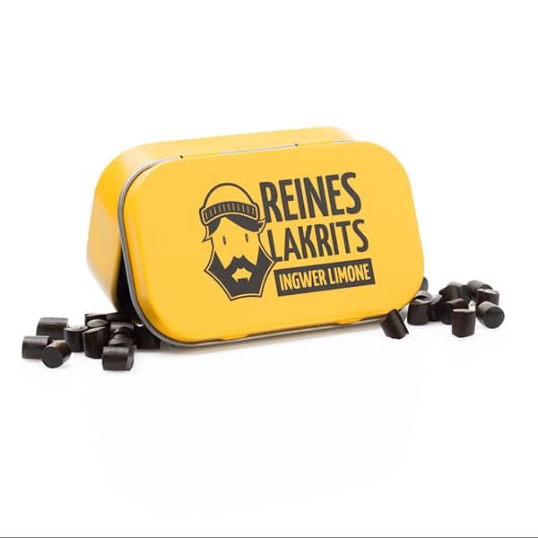 Dose Reines Lakritz Ingwer Limone