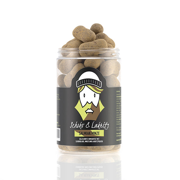 Schoko und Lakrits Salmiak Minze