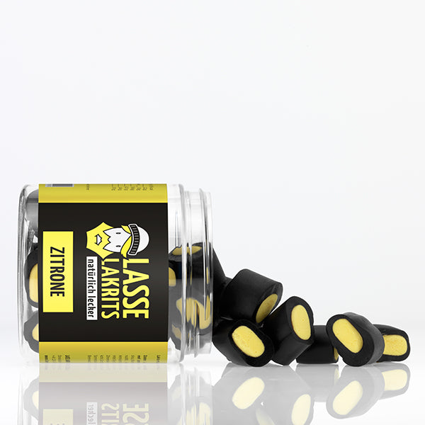 Dose Lakritz Zitrone