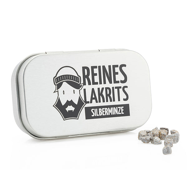 Dose Reines Lakritz Silberminze
