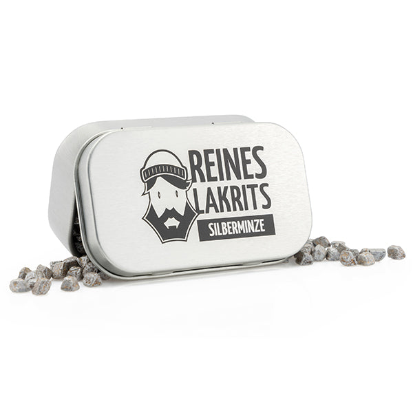 Dose Reines Lakritz Silberminze
