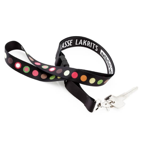 Lanyard / Schlüsselanhänger LASSE LAKRITS